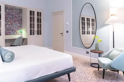 Letto o letti in una camera di Be Mate Ponte di Rialto