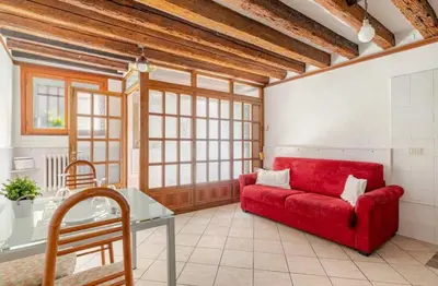 Area soggiorno di Rio Marin Apartment