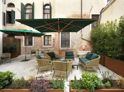 Patio o area all'aperto di Palazzo Keller