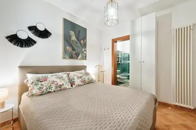Letto o letti in una camera di Piccolo Borgo di Raoul