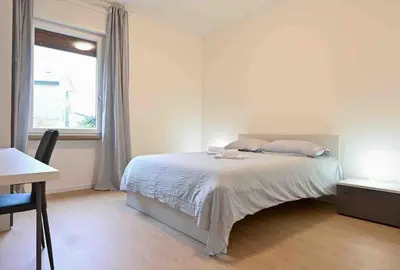 Letto o letti in una camera di -Free Parking & Wifi- 10 minuti dal centro