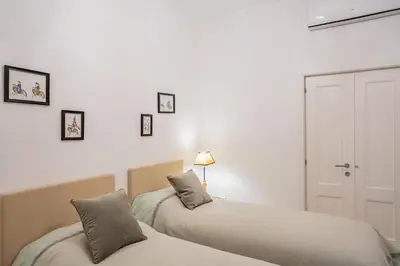 Letto o letti in una camera di Ca' San Beneto Completely Refurbished in a fabulously central area