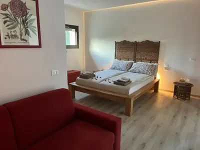 Letto o letti in una camera di Marimastè