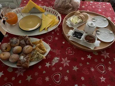 Cibo presso il bed & breakfast o nelle vicinanze