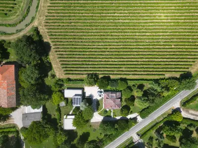 Paesaggio naturale nelle vicinanze del bed & breakfast