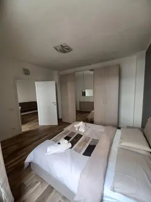 Letto o letti in una camera di Venice Mestre, Apartments Da Roberta