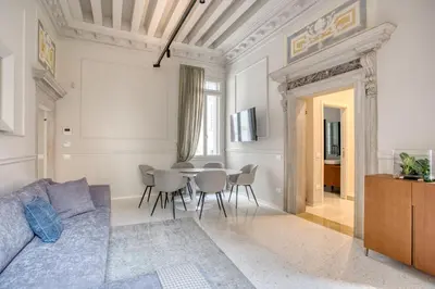 Area soggiorno di Palazzo Bonvicini 10