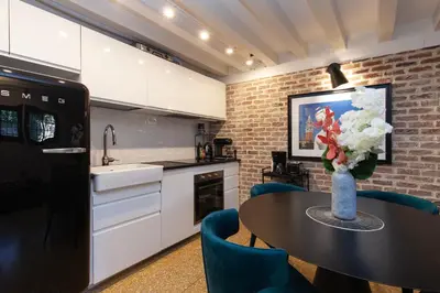 Cucina o angolo cottura di Casa Lorenzo_VeniseJeTaime