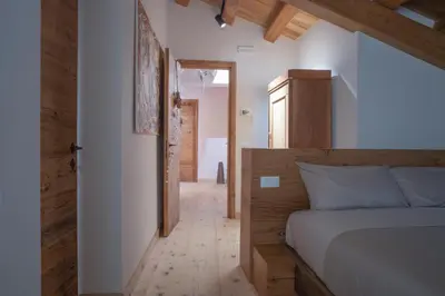 Letto o letti in una camera di Agriturismo Casaborgomarche