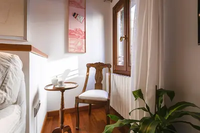 Area soggiorno di San Marco Luxury Loft with Terrace