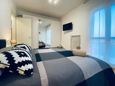 Letto o letti in una camera di Venezia Mestre Ca' Bembo