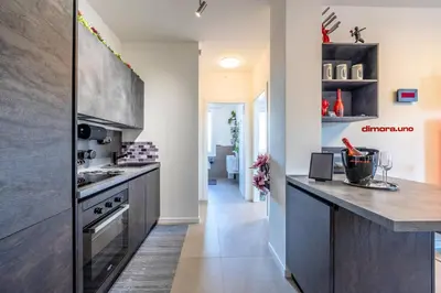Cucina o angolo cottura di dimorauno - appartamento domotico a 5 stelle