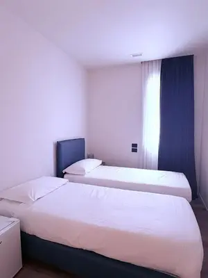 Letto o letti in una camera di Dimora in Prato