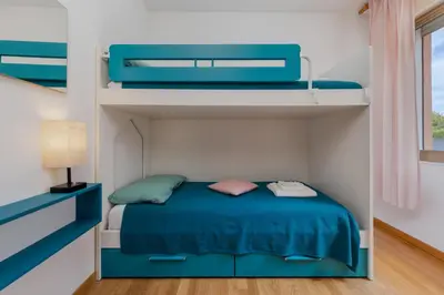 Letto o letti in una camera di Gate1-MarcoPoloAirport-3 Camere da letto-Wifi-Netflix-15' da Venezia