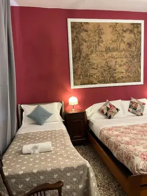 Letto o letti in una camera di S Marcos Apartments