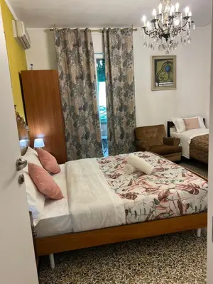 Letto o letti in una camera di S Marcos Apartments