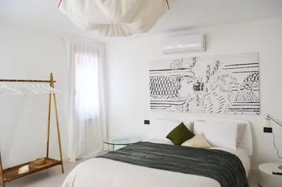 Letto o letti in una camera di Alto Adriatico Apartments