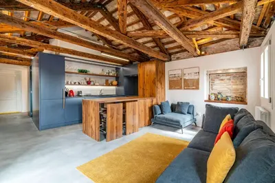 Area soggiorno di Lilia's Loft