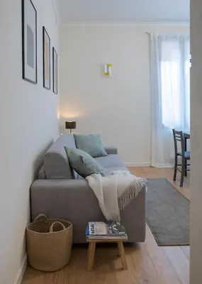 Area soggiorno di Flowery House Venice