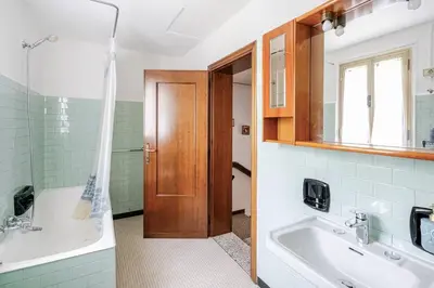 Bagno di The River Bank House - Casa con giardino e vista argine