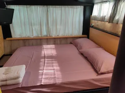 Letto o letti in una camera di terrebioBus