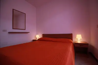 Letto o letti in una camera di Salina