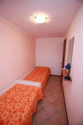 Letto o letti in una camera di Salina