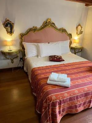Letto o letti in una camera di 1 Ca'del Traghetto Family Apartment