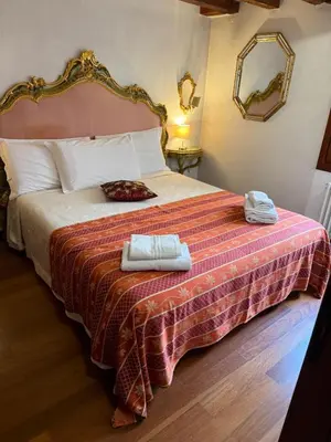Letto o letti in una camera di 1 Ca'del Traghetto Family Apartment