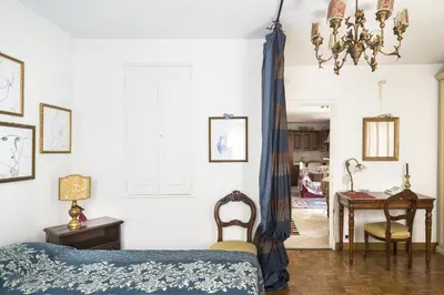 Letto o letti in una camera di FORMOSA HOUSE Lovely Formosa House, Venezia