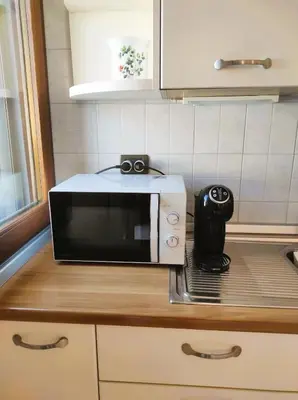 Cucina o angolo cottura di Casa Crispi con terrazza