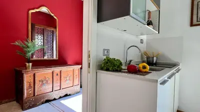 Cucina o angolo cottura di Residence Flowery