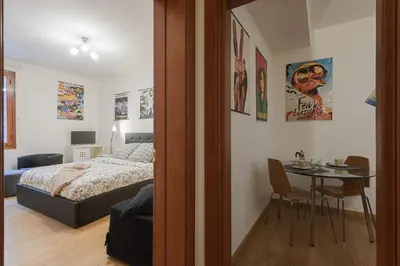 Letto o letti in una camera di San Lio Romantic X2 a Rialto