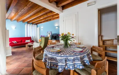 Area soggiorno di Gorgeous Home In Pieve Di Soligo