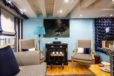 Area soggiorno di Luxury apartment in Venice