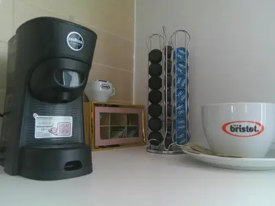Set per la preparazione di tè e caffè presso Appartamenti Euganea - Rovolon