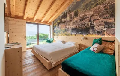 Letto o letti in una camera di Chalet Dolce Colle