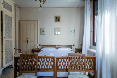 Letto o letti in una camera di Villa Corrado - ground floor apartment