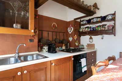 Cucina o angolo cottura di Villa Corrado - ground floor apartment