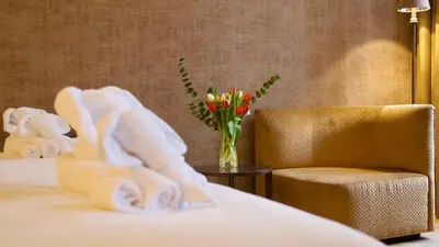 Letto o letti in una camera di 286 Piazza San Marco - Relais il Doge