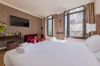 Letto o letti in una camera di 286 Piazza San Marco - Relais il Doge