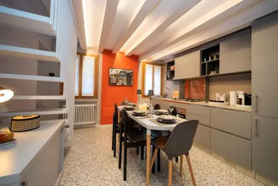Cucina o angolo cottura di Casa del Carro 2 Grand Terrace Apartment