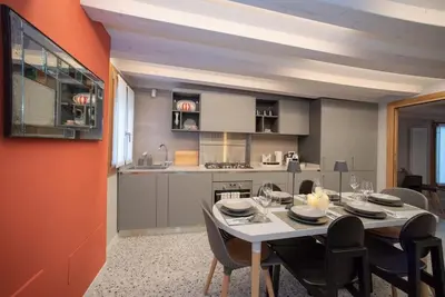 Cucina o angolo cottura di Casa del Carro 2 Grand Terrace Apartment