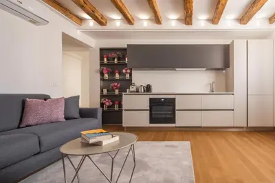 Cucina o angolo cottura di Ruga Bella Apartments R&R