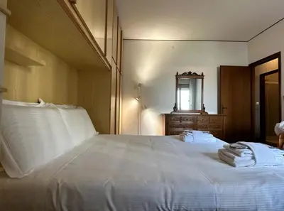 Letto o letti in una camera di Blue Rosa Flat