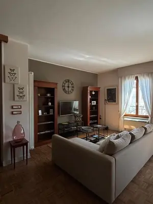 Area soggiorno di Este Stay
