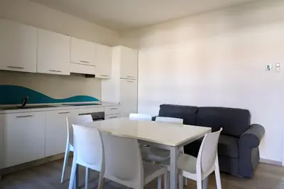 Cucina o angolo cottura di Appartamento Al Porticciolo-Residence con piscina-Cavallino Treporti
