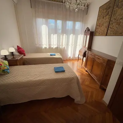 Letto o letti in una camera di 旅途之家