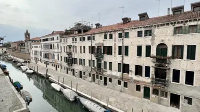 Vista sul fiume nelle vicinanze dell'appartamento