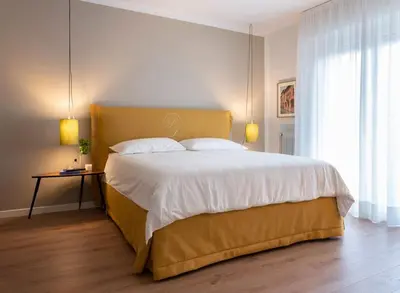 Letto o letti in una camera di Sile Suite with private infrared sauna